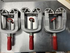 BESSEY KANTENFIX ドイツ製 縁貼りクランプ 3セットのサムネイル