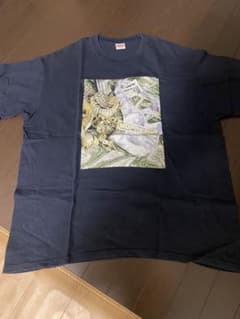 Supreme グラフィックプリント Tシャツ ネイビーのサムネイル