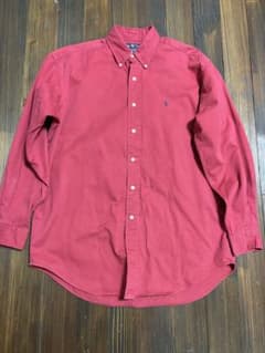 ラルフローレン Ralph Lauren BLAIRE 赤シャツ Mサイズのサムネイル