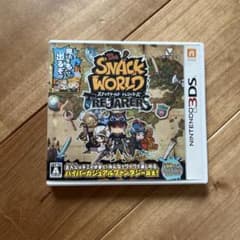 未開封ジャラ付き！3DS スナックワールド トレジャラーズのサムネイル
