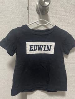 【EDWIN】Tシャツ ブラック80cmのサムネイル