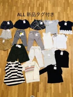 新品タグ付き！ 女の子 100㎝ まとめ売り 着ないままサイズアウト！ 計18点のサムネイル