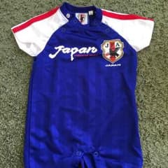 サッカー 日本代表 半袖 ロンパース 新品のサムネイル