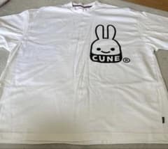 最終値下げで再出品 cune 上質コットンTシャツ ピロピロ付きのサムネイル