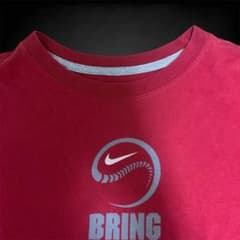 NIKE 00s 90s ロゴ Tシャツ archive y2k 短丈 赤のサムネイル