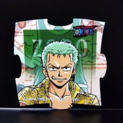 アニメイト ONEPIECE ゾロ パズル型 ステッカー ジグゾーシール レア