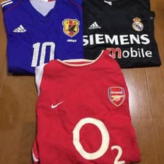 サッカーユニフォーム レアル アーセナル 日本代表のサムネイル