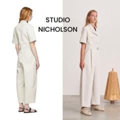 STUDIO NICHOLSON リネン コットン オールインワン パンツ 1 STUDIO NICHOLSON リネン コットン オールインワン パンツ 1 - メルカリ