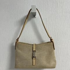 ハンドバッグ ベージュのサムネイル