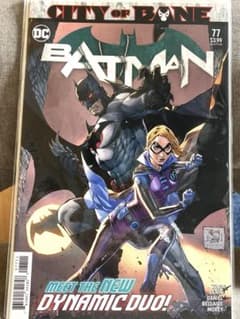 Batman #77 초판 배트맨 아메코미 리프 저스티스 리그
