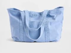 GAP✩.*˚ロゴトートバッグ ムーンストーンブルー 新品 GAPロゴ トートバッグ ムーンストーンブルー ライトブルー - メルカリ
