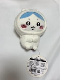 ナガノマーケット 持ちますマスコット ナガノのくまを被ったハチワレのサムネイル