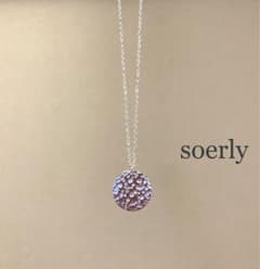 coin necklace ネックレス　幾何学コイン　　シルバー　ローズゴールドのサムネイル