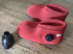 CLO'Z やわらか湯たんぽ 足用タイプ レッド