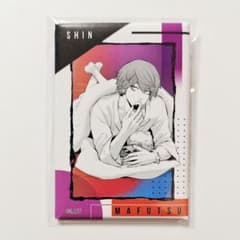 ジャンケットバンク 真経津 晨 スクエア缶バッジ ジャンバ Twincle