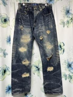 ダメージ加工 ブルージーンズ　rehacerのサムネイル