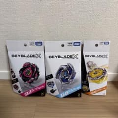 ベイブレードX 3種セット CX-13 BX-49 UX-03 - メルカリ