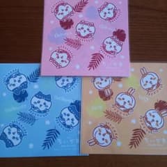 ちいかわオリジナルマルチクリーナー　ちいかわハチワレうさぎ3種セットのサムネイル