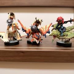 シ*）様 動作確認済み モンスターハンターストーリーズ amiiboセット