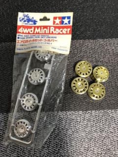 未使用エアロホイール　シルバー　中古ゴールドのサムネイル