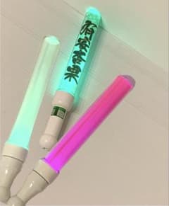 ももいろクローバーZ 有安杏果ペンライト ペンライト2本おまけ➕電池