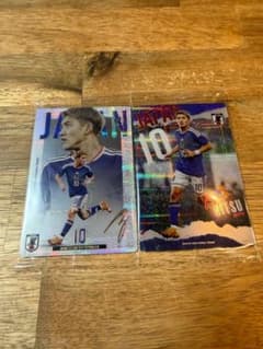 ツインウエハース サッカー日本代表ver.2026 堂安律 2種のサムネイル