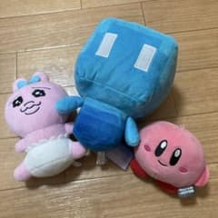 星のカービィ　マインクラフト　アレイ　おぱんちゅうさぎ　ぬいぐるみ3点セット