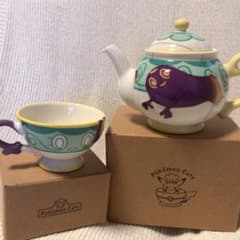 ポットデス　ヤバチャ　ティーカップ　セット　ポケモン　ポケモンカフェ　新品未使用のサムネイル