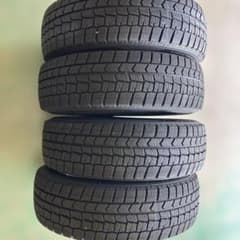 DUNLOP 175/65R15 スタッドレスタイヤ4本22年製バリ山全国送料込