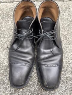 シルバノマッツァ　チャッカブーツ シルバノマッツァ チャッカブーツ made in italy - メルカリ