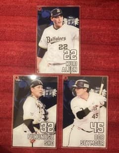 オリックス　コロチャレ アクリルカード 22 九里 32 福永 45 シーモアのサムネイル