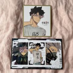 怪獣8号 鳴海弦 ミニ色紙 ホロステッカーセット 最強ジャンプのサムネイル