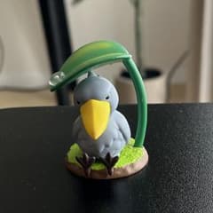 あまやどり マスコットフィギュア ハシビロコウ 雫 カプセルトイ ガチャ - 4