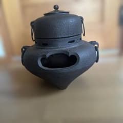 茶道具 鉄瓶 釜 鋳鉄製 茶道のサムネイル