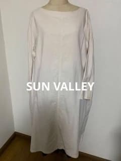 SUN VALLEY ロングワンピース アイボリー Fのサムネイル