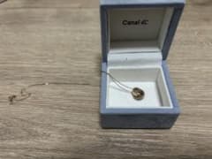 canal 4℃ カナルヨンドシー　ネックレス　シルバー　ピンクゴールドのサムネイル