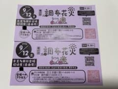 調布花火大会 招待席【自由席】ペアチケット2026年のサムネイル