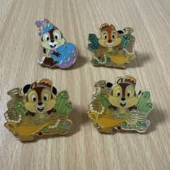 チップ デール ピンバッジ4点セット - メルカリ