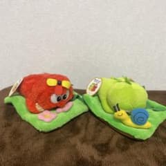 레트로 가챠핀 무크 디오라마 봉제인형