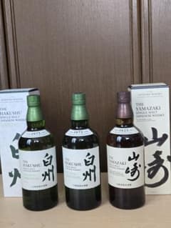 サントリー 白州 山崎NV セット ウイスキー 箱付き新品未開栓 - メルカリ