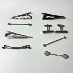 M【TIFFANY&Co.】シグネチャー クロス ネクタイピン 1992 SV925 SILVER