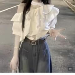 半袖オフショルブラウスのサムネイル