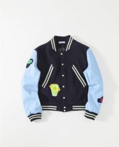 KIKO KOSTADINOV バイカラージャケット ネイビー L Kiko Kostadinov(キココスタディノフ) 18AW TWO TONE TEAR DROP