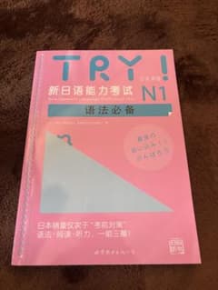 【新品】TRY！新日本語能力試験 N1 文法のサムネイル