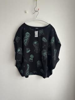 タグ付き未使用　マーブルシュッド　Marble SUD クラゲ　刺繍　トップス タグ付き未使用 マーブルシュッド Marble SUD クラゲ 刺繍 トップス