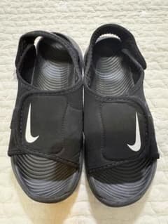 【NIKE 】ナイキ　キッズサンダル 19㎝　ブラックのサムネイル