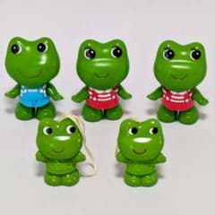 ケロヨン ソフビ 5個セットのサムネイル