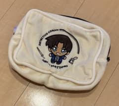 名探偵コナン2024 スクエアポーチ　服部平次
