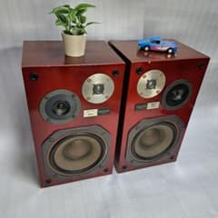 DIATONE のヴィンテージ スピーカー　 DS-201　赤バッフル DIATONE のヴィンテージ スピーカー DS-201 赤バッフル - メルカリ
