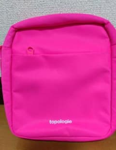 topologie バッグ ネオンピンク 希少 完売 トポロジー サコッシュ